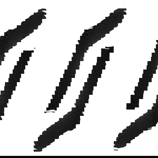 Jemsox Black Recycled Rib Mens Socks | Sustainable Everyday Style