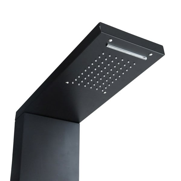 LED Display Shower Panel 5 Function Shower System with Shower Head & Hand Bathroom Shower Living and Home