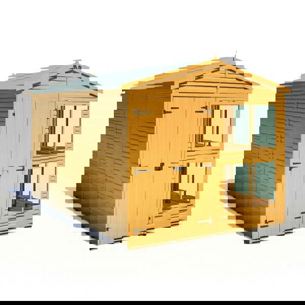 8x12 Sunhut Potting Shed with double doors - Best Shed