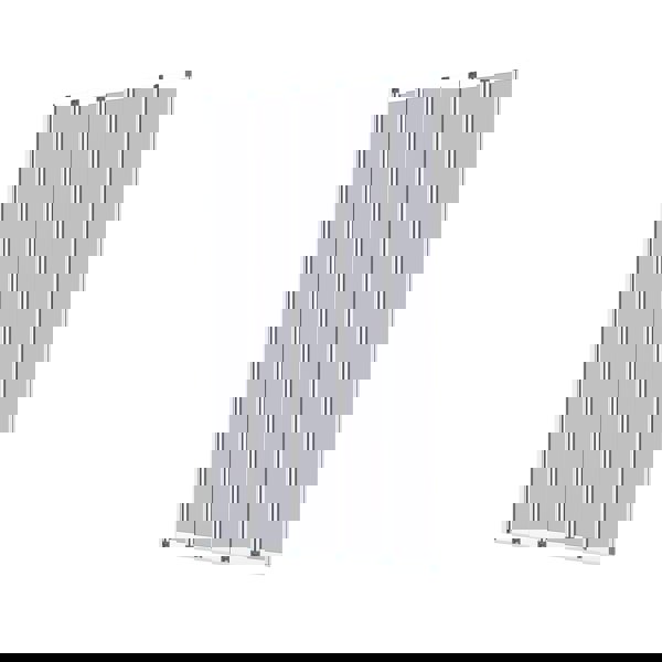 Living and Home 5-Fold Grey Glass Shower Screen