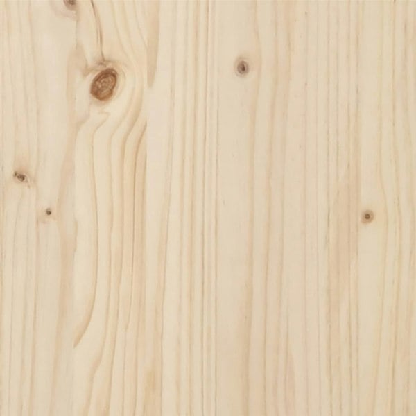 Berkfield Bed Frame Solid Wood 140x200 cm