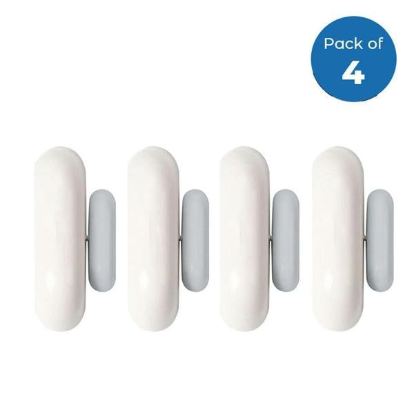 Pack of 4 ENER-J smart WiFi door and window sensors for home security