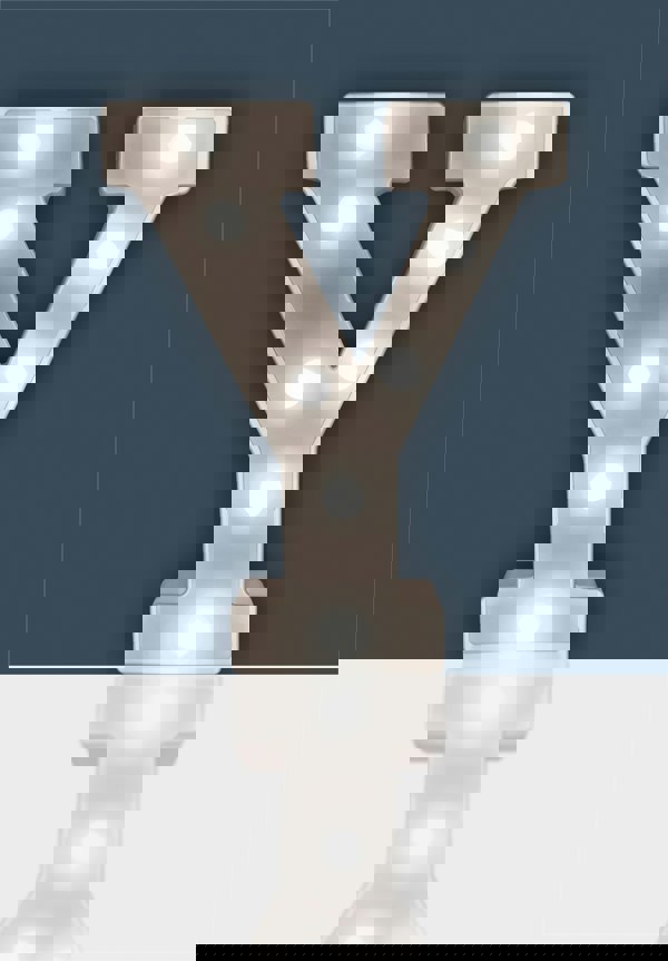 St Helens Battery Operated 3D LED Letter Y Light