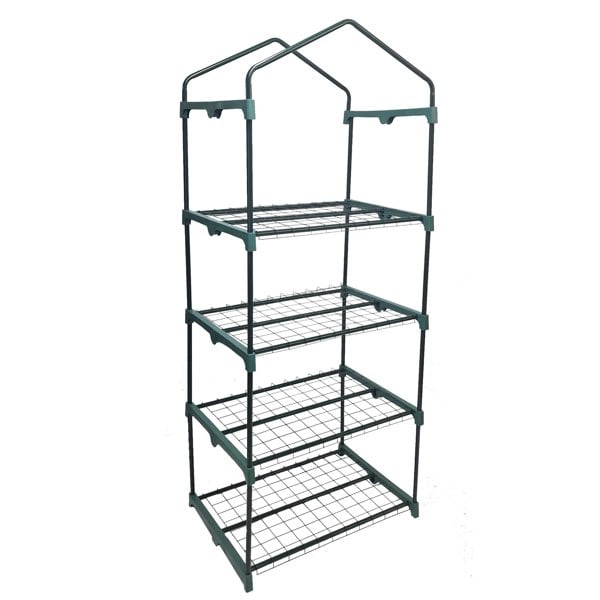 Monstershop Greenhouse 4 Tier with PE Cover