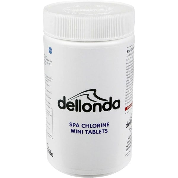 1kg Swimming Pool Hot Tub & Spa Chlorine Tablets - Anti-Bacterial 20g Mini Tabs
