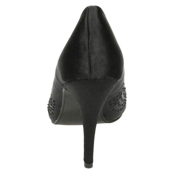 Anne Michelle Ladies Anne Michelle Diamante Court Shoes