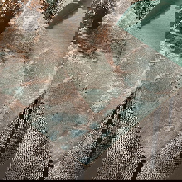 Gareth Dining Table, Marble & Carbon Steel-Rit Concept-Rit Concept