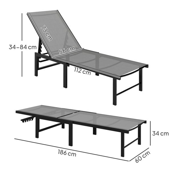 Sun Lounger Set