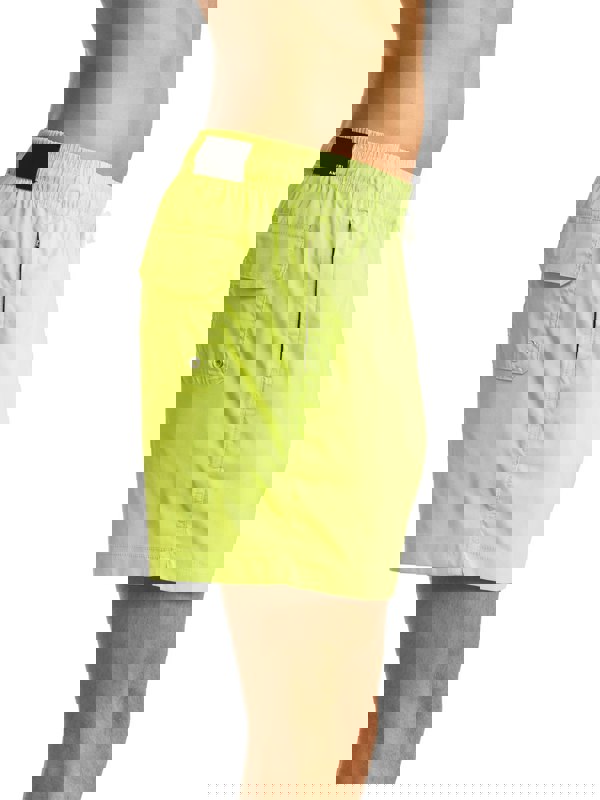 AMIRI MA Bar Logo Swim Shorts - Lime