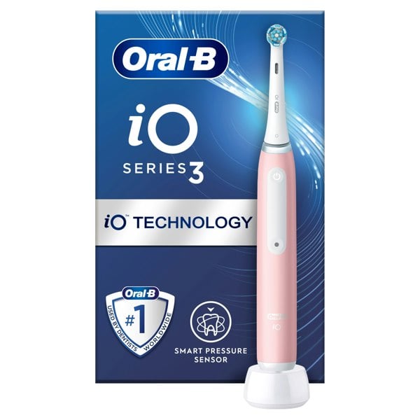 Oral-B iO 3 Electric Toothbrush - Pink