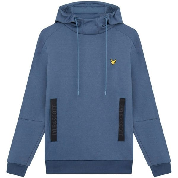 Lyle & Scott Pocket Branded Sweat Light Navy Blue Hoodie XS