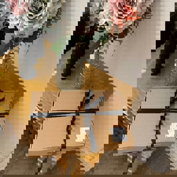 Mala Leather Highland Cow Letterbox Gift Set – Genuine Leather Purse & Keyring