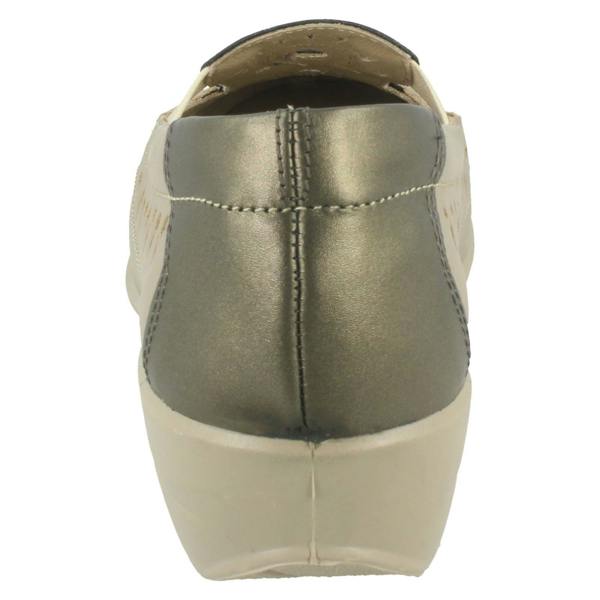 DB Shoes Ladies Easy B Comfortable Slip On Shoes Sunray