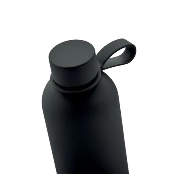 MidOcean Emerald Double Wall 500ml Water Bottle - Black - 