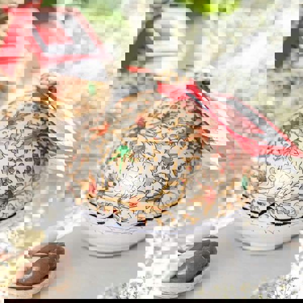 Large Handmade Bonbonnière with Assorted Chocolate Coated Almonds, Palm Oil Free, 260g