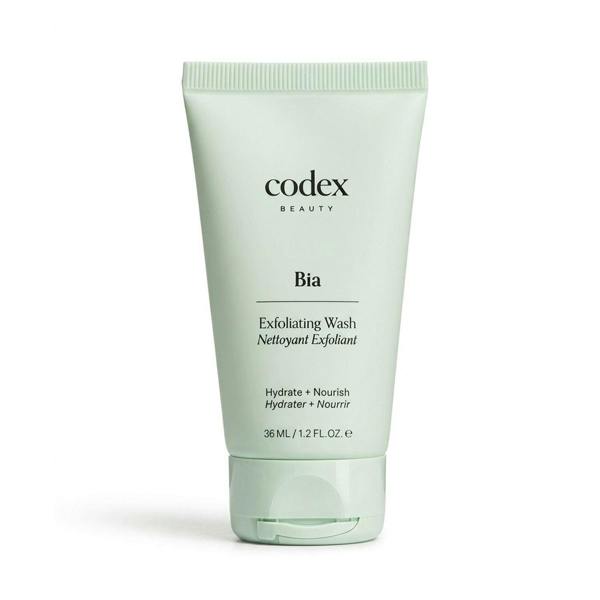 Aquarius Codex Labs Bia Exfoliating Wash Face Cleanser Gentle Scrub Travel Size 36ml