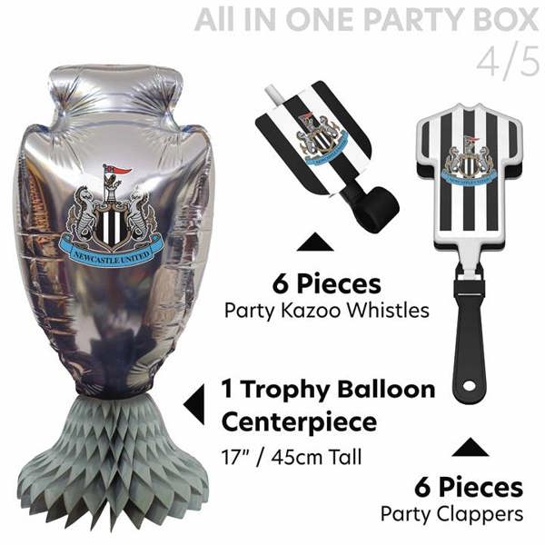 Newcastle United FC All in One Party Box Set, Kitchen Accessories, Sports, Gift