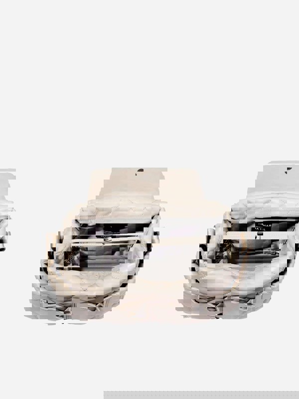 Tiba + Marl Baby Nova Compact Quilted Changing Bag in Beige (33cm)