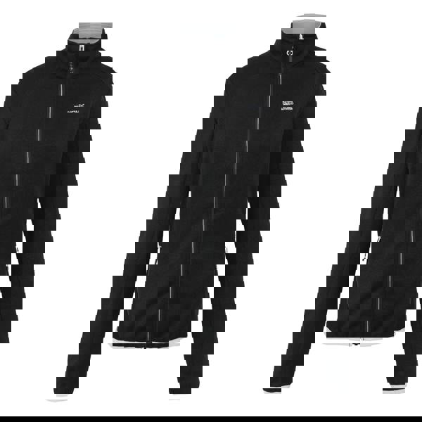 Regatta Womens/Ladies Newhill II Full Zip Fleece Jacket - Black/Oyster Mushroom - 