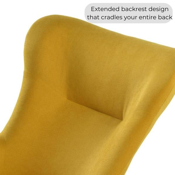 Paxton Rocking Nursing Chair Mustard Yellow