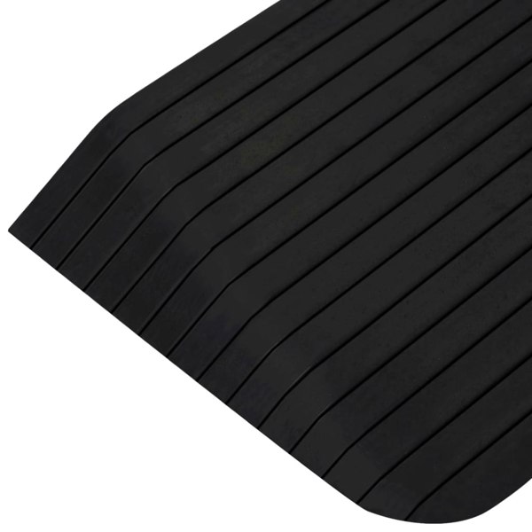 Berkfield Threshold Ramps 2 pcs 110x41x5 cm Rubber
