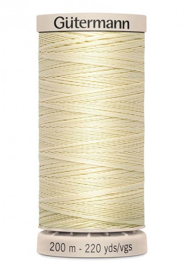Gutermann Fine Waxed Sewing Thread 200m Cotton Thread Suitable For Dressmaking