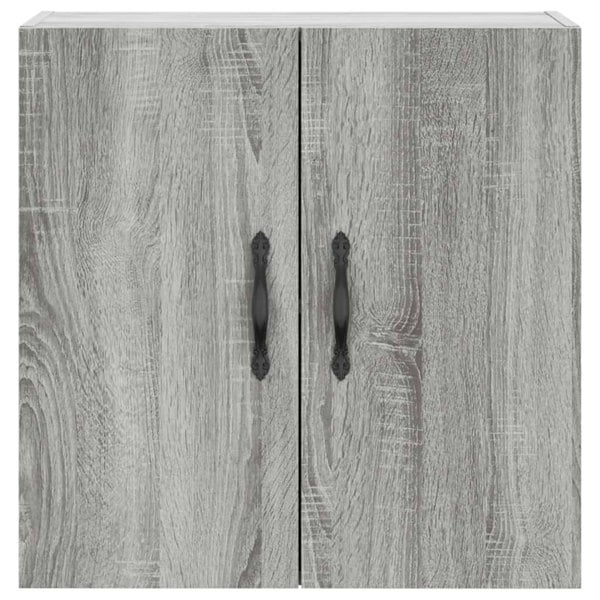 Berkfield Wall Cabinet Grey Sonoma 60x31x60 cm Engineered Wood