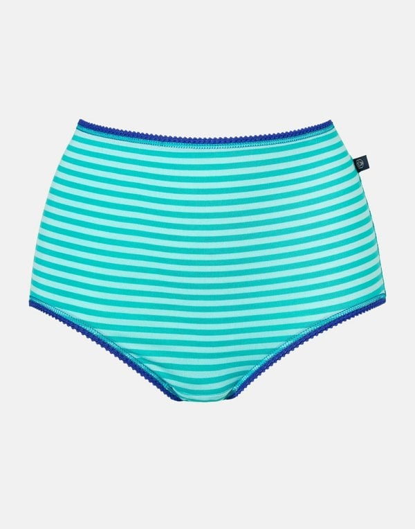 British Boxers Multipack 4 Pairs of Bamboo Full Briefs – Seagreen