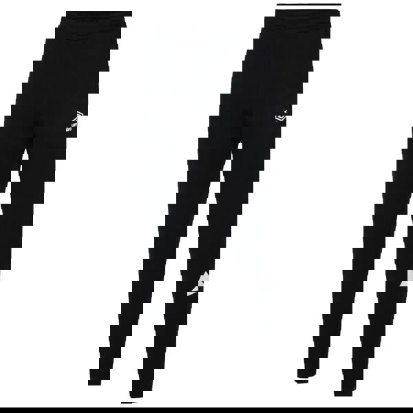 Umbro Mens Total Tapered Training Jogging Bottoms - Black/White