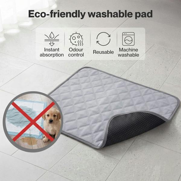 Skylos Dog Potty Tray Artificial Grass Puppy Toilet Trainer Indoor Pet Pee Pad