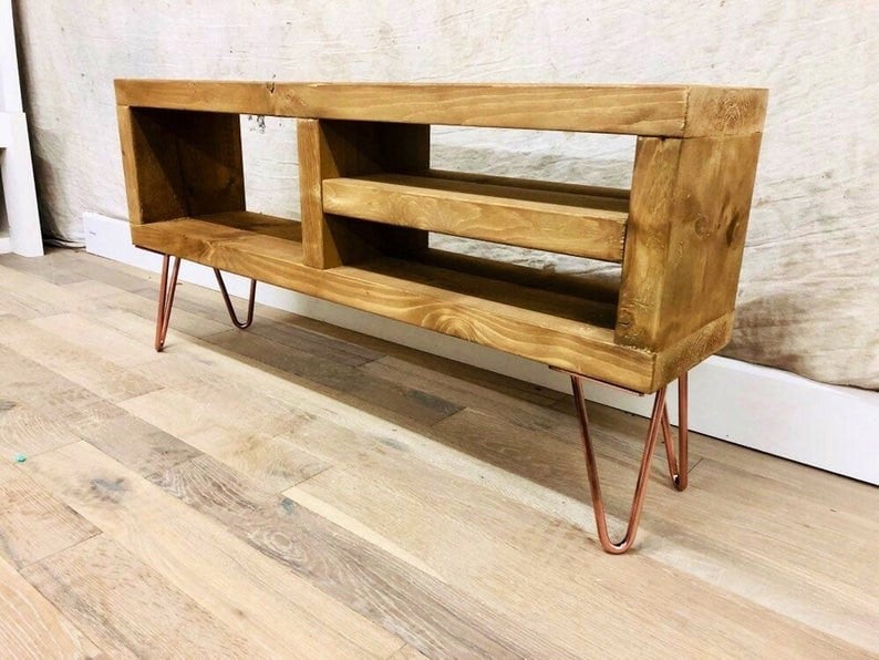 The Bespoke Carpentry Co TV Stand with Shelves