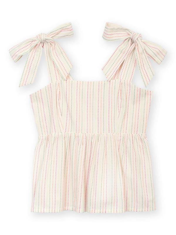 Kite Womens Organic Wakeham Sleeveless Woven Top Special Stripe