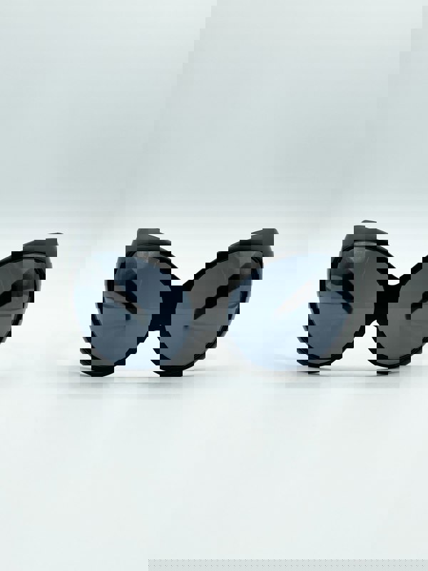 SVNX Ultra Curved Wrap Around Sunglasses in Black