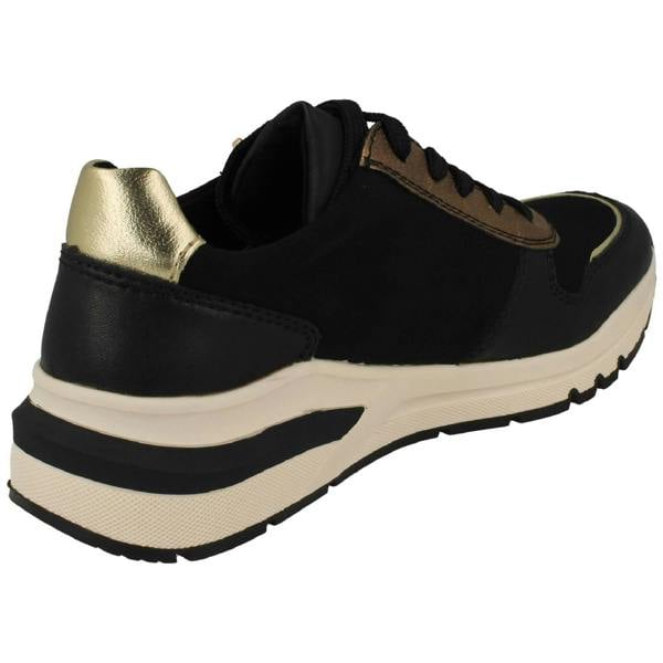 Rieker Womens Rieker Zip Up And Lace Up Trainer M6616