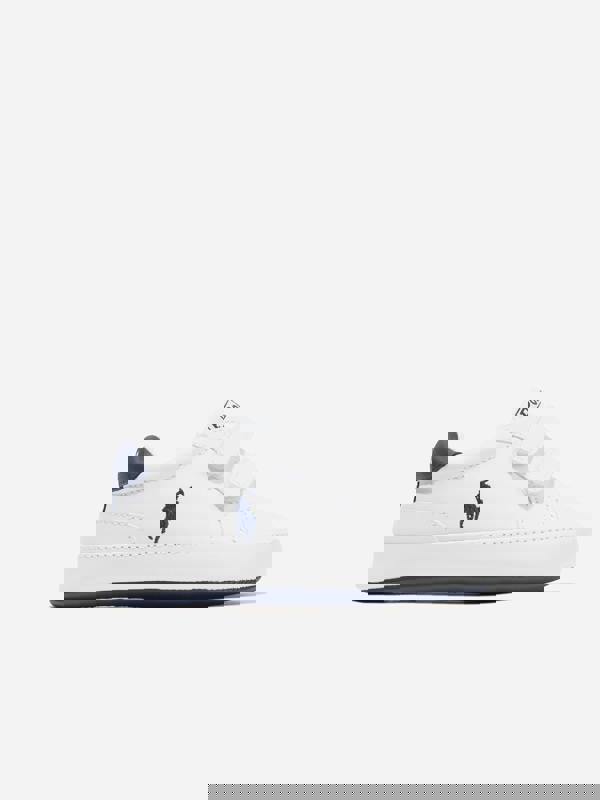 Ralph Lauren Kids Ralph Lauren Baby Boys Heritage Court II Trainers in White