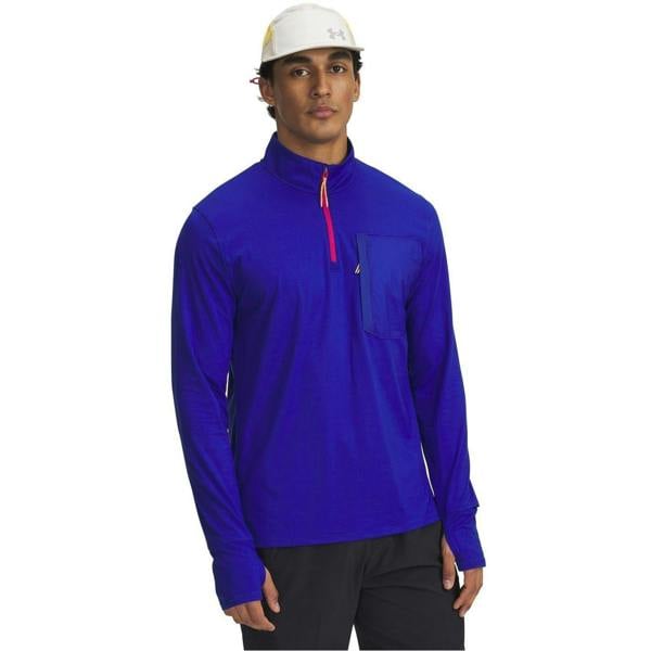 Under Armour Mens Launch Trail T-Shirt - Blue - 