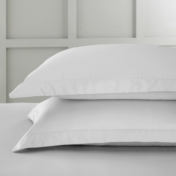 Bianca 400 Thread Count Cotton Sateen Oxford Pillowcase Pair