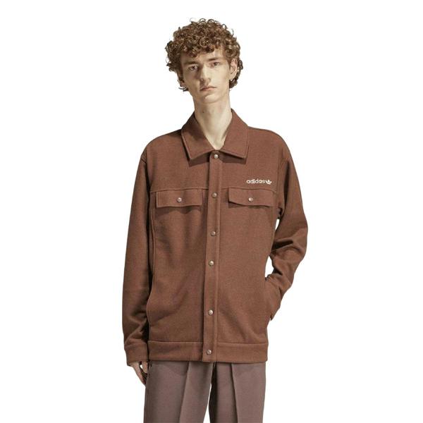 Adidas Mens Originals Overshirt - Off White - 