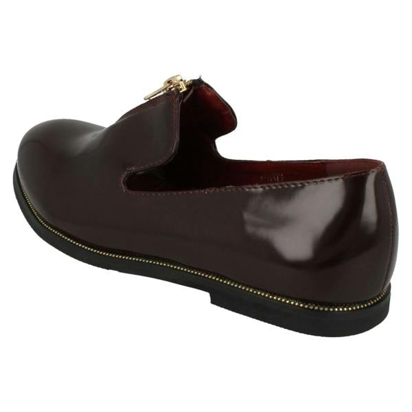 Down to Earth Ladies Down To Earth Zip Detail Loafer
