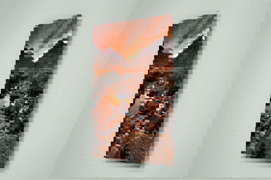 plexiglass acrylic wall print for interior decor