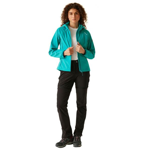 Regatta Womens/Ladies Bourda Soft Shell Jacket - Tahoe Blue/Moroccan Blue - 