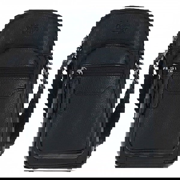 Leather Company Real Leather Compact Crossbody Bag: SICILY