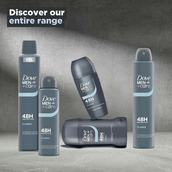 Dove Men+Care Clean Anti-Perspirant Stick Classic 18x50ml 48H Sweat Protection