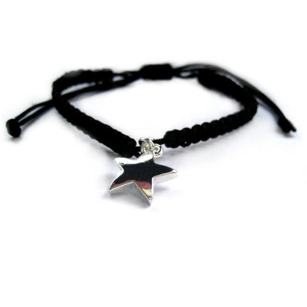 Aye Do Gifts Silver Star Charm Friendship Bracelet