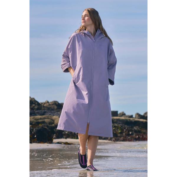 Mountain Warehouse Womens/Ladies Coastline Water Resistant Robe - Lilac - 