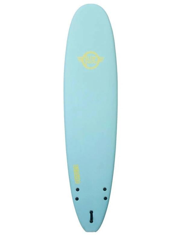 Surfworx Banshee Ice Mint Mini Mal Soft Surfboard 7ft 0 Starter Package