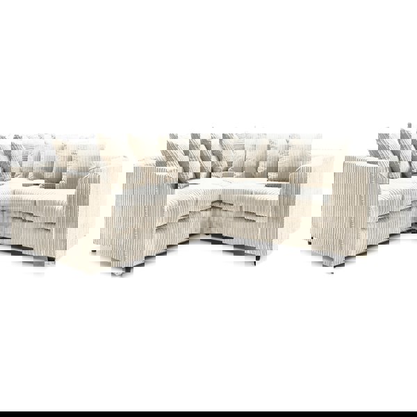 Furnishings For Less Ferguson / Luxor Full Jumbo Cord Corner Sofa