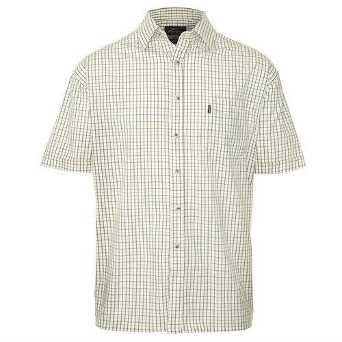Mens Champion Short Sleeve Tattersall Shirt