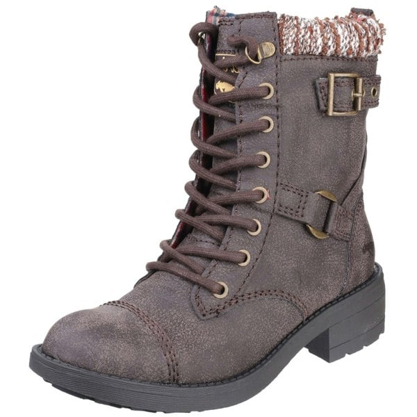 Rocket Dog Thunder Galaxy Biker Boot - Brown Galaxy
