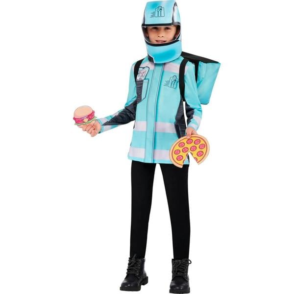 Bristol Novelty Childrens/Kids Delivery Driver Costume Set - Sky Blue - 